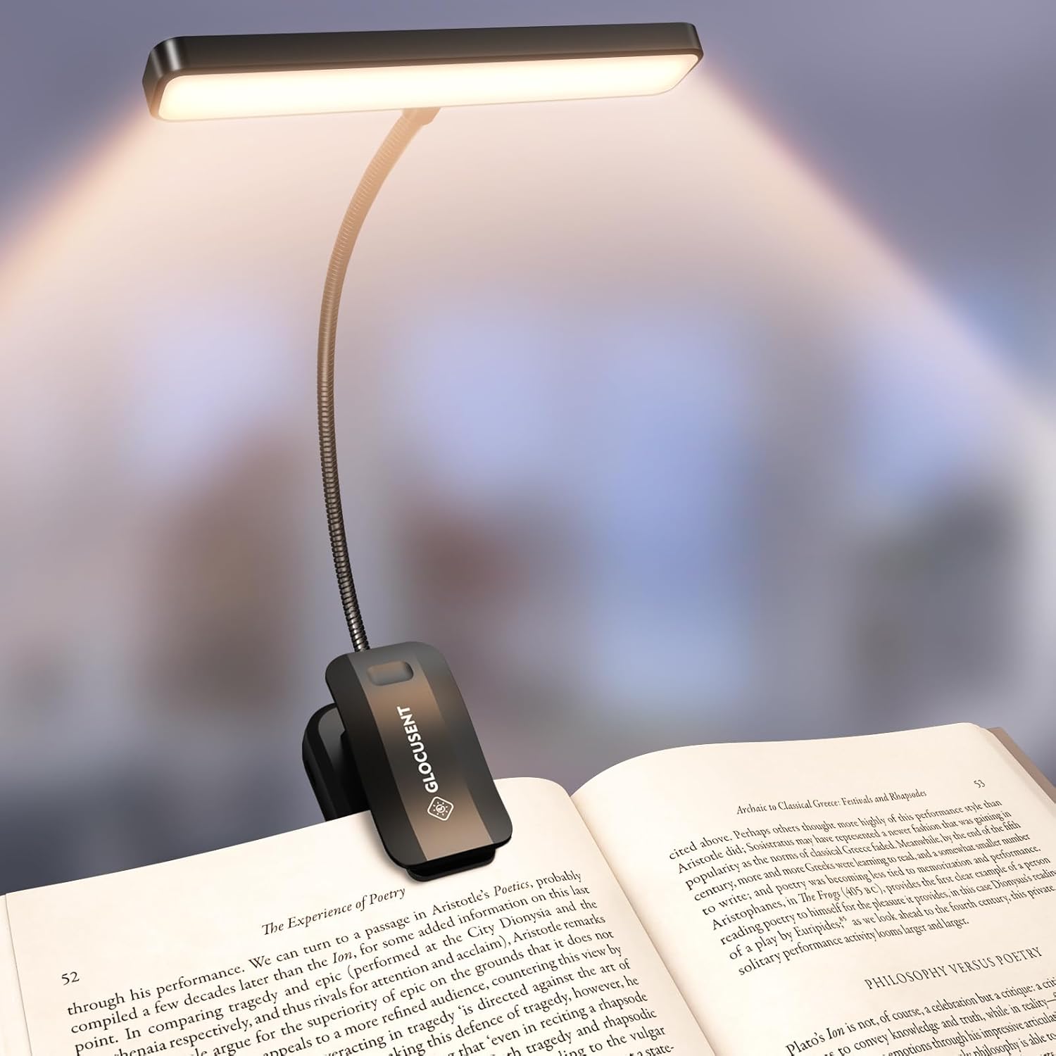 Glocusent 26 LED Book Light