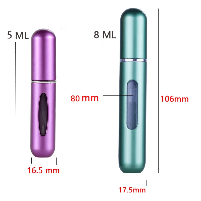 5ml & 8ml Perfume Atomizer Travel Set