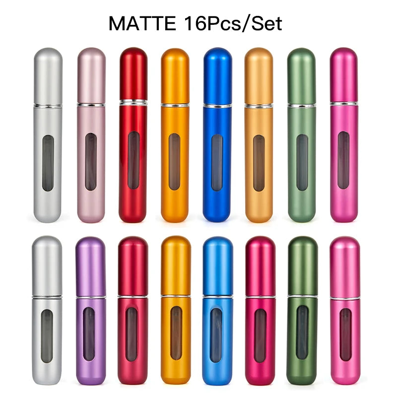 16 Pcs Perfume Atomizers Travel Set