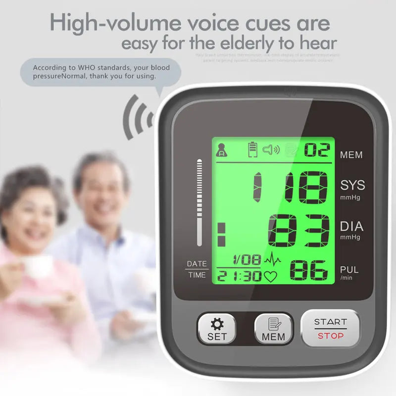 Arm Blood Pressure Monitor for elderly