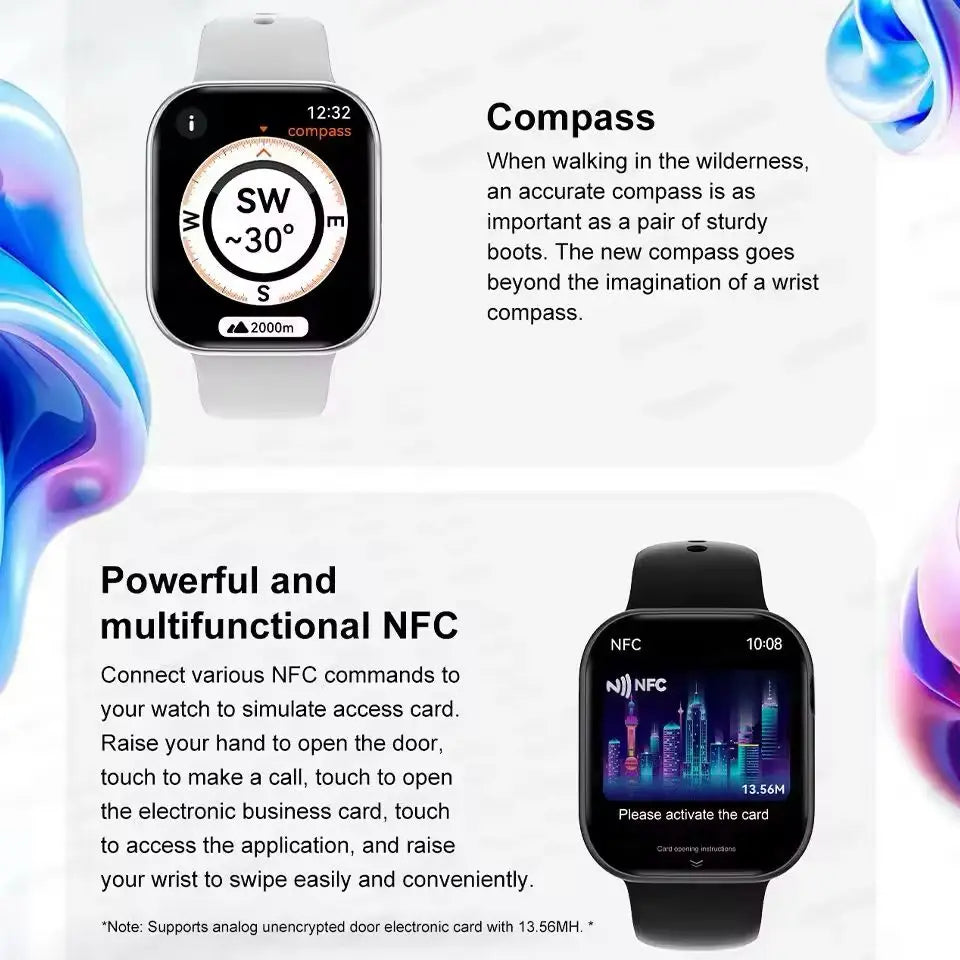 GPS Smartwatch for Men & Women – Music & Calls